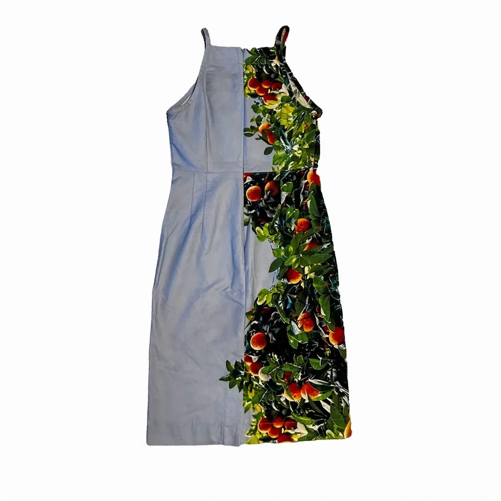 ANTHROPOLOGIE Brand MAEVE‎ Orange Bough Dress